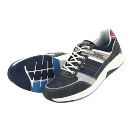 ADI American Club RH07 sports shoes red navy blue grey 5