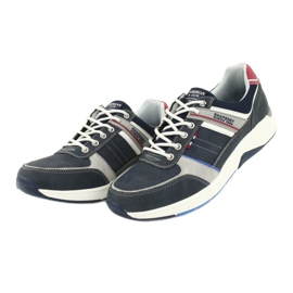 ADI American Club RH07 sports shoes red navy blue grey 3