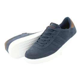 Men's sports sneakers American Club WT24 navy blue 5