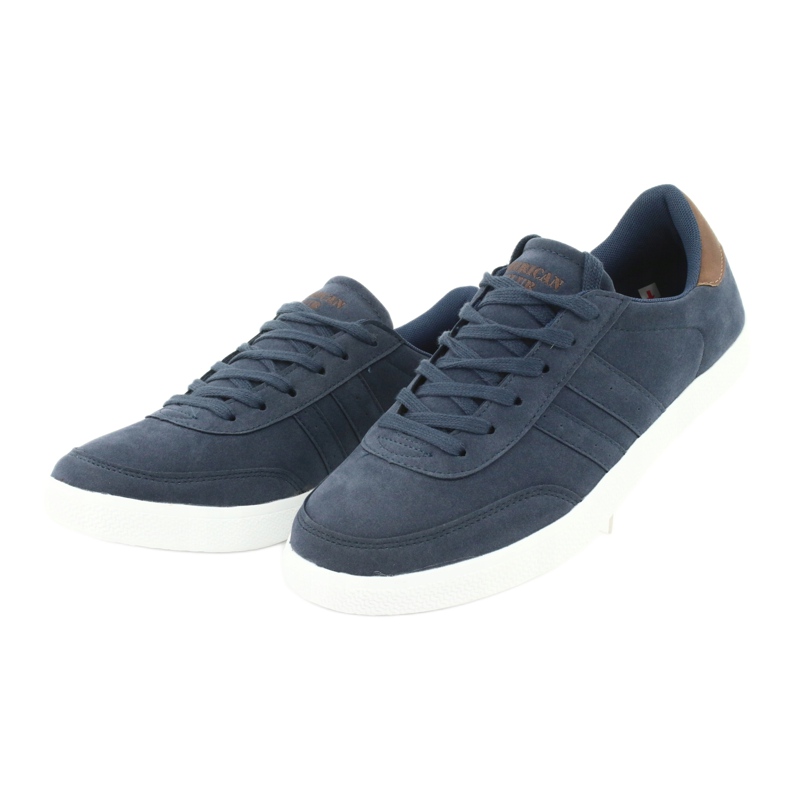 Men's sports sneakers American Club WT24 navy blue 3