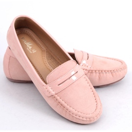 Pink Women's loafers FM2958-3 Pink 2