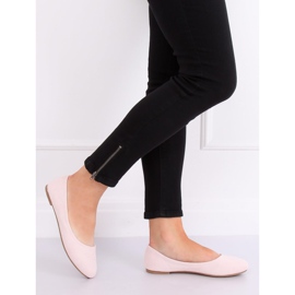 Smooth pink ballerinas Z1005 Pink 2