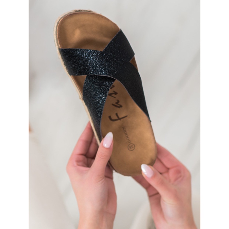 Goodin Comfortable Black Slippers 1 Goodin Comfortable Black Slippers 1