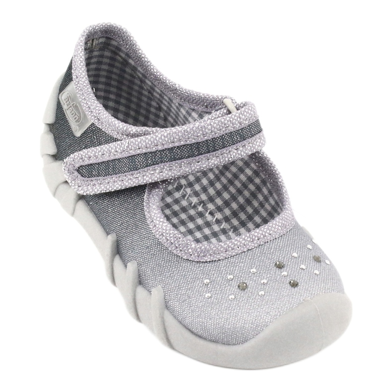 Befado children's shoes 109P185 silver grey 1