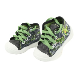 Befado children's shoes 218P058 grey green 3