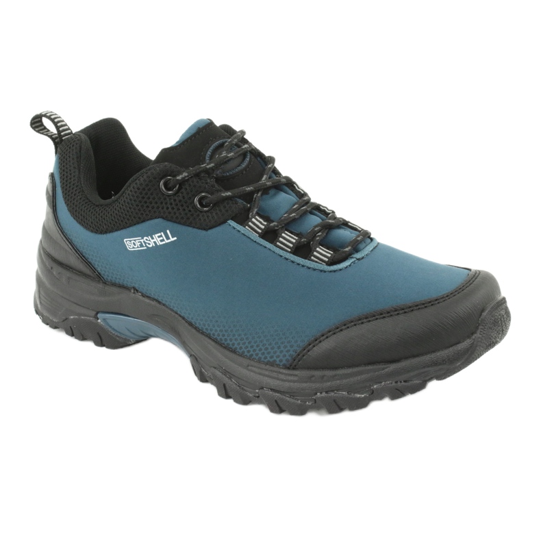 American Club WT06 blue soft-shell shoes black 1