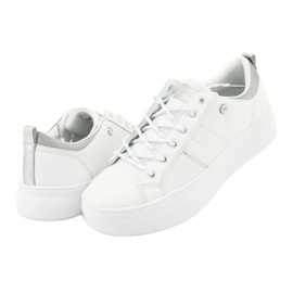 American Club RH09 white sports sneakers grey 3