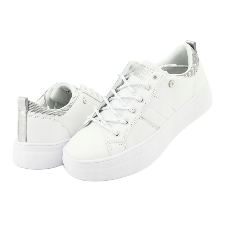 American Club RH09 white sports sneakers grey 3