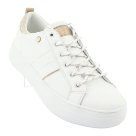 American Club RH09 white sports sneakers yellow 2 American Club RH09 white sports sneakers yellow 2