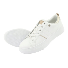 American Club RH09 white sports sneakers yellow 5 American Club RH09 white sports sneakers yellow 5