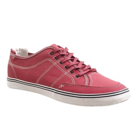 Red men's sneakers TL235-4 1