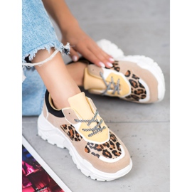 SHELOVET Sneakers With Animal Motif multicolored 2