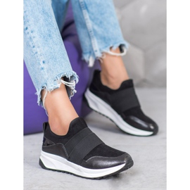 SHELOVET Slip-on Shoes On The Platform black 1