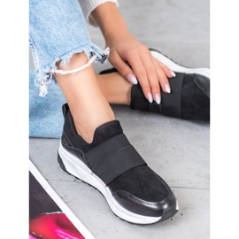 SHELOVET Slip-on Shoes On The Platform black 2