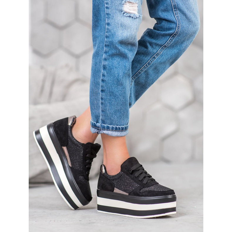 Seastar Sneakers On The Platform black grey 2