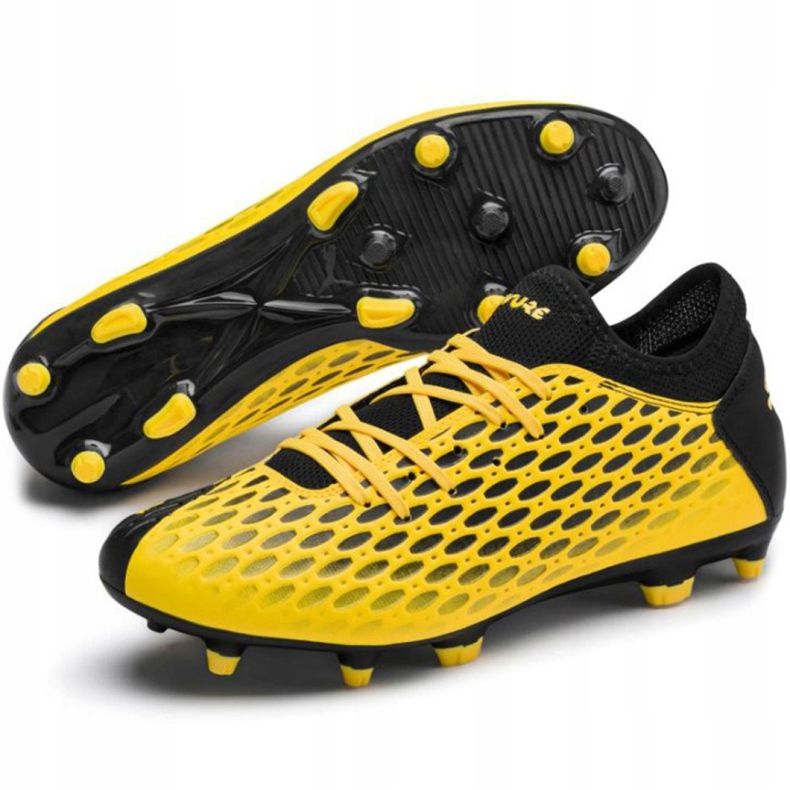 Football boots Puma Future 5.4 Fg Ag M 105785 03 yellow yellow 2