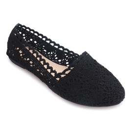 Ballerinas With Lace 4630 Black 1