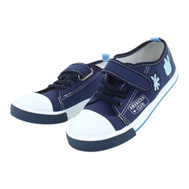 American Club TEN10 Velcro sneakers navy blue blue 3