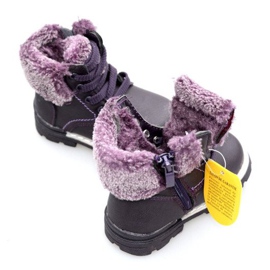 Kids' Purple Boots 1