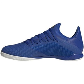 Adidas X 19.3 In M EG7154 football boots blue blue 2