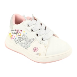 American Club Girls' sports shoes with a star gc15 white 1