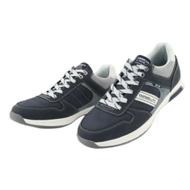 ADI American Club RH01 men's sports shoes navy blue blue grey 3