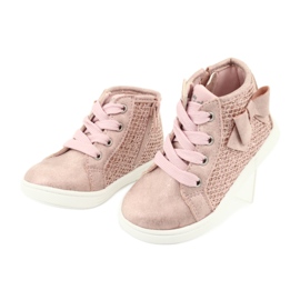 American Club GC17 girls' sports boots pink 3
