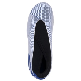 Adidas Nemeziz 19.3 Ll Fg Jr EH0018 football boots white white 1