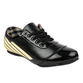 Black jazz shoes classic shoes 028-1 1