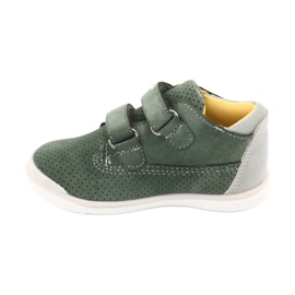 Boots With Velcro American Club GC22 grey green 2