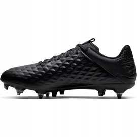 Nike Tiempo Legend 8 Academy Sg Pro Ac M AT6014-010 football boots black black 2 Nike Tiempo Legend 8 Academy Sg Pro Ac M AT6014-010 football boots black black 2