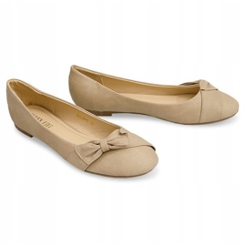Ballerinas With Bow 816 Taupe multicolored 1