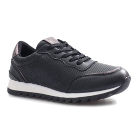 Black sports Paris sneakers 1