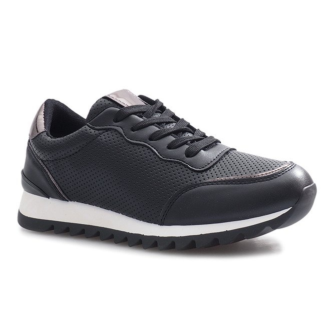 Black sports Paris sneakers 1