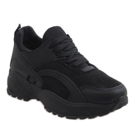 Black fashionable sports shoes A88-18 1