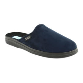 Befado 125m slippers for diabetics navy blue 2 Befado 125m slippers for diabetics navy blue 2