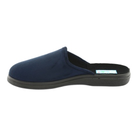 Befado 125m slippers for diabetics navy blue 3 Befado 125m slippers for diabetics navy blue 3