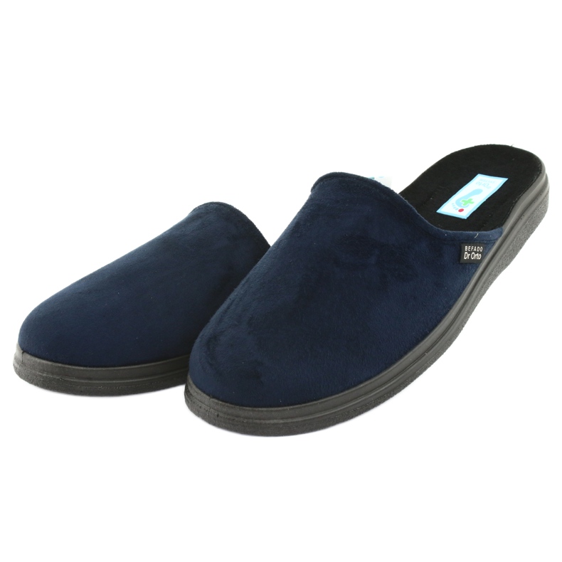 Befado 125m slippers for diabetics navy blue 5 Befado 125m slippers for diabetics navy blue 5