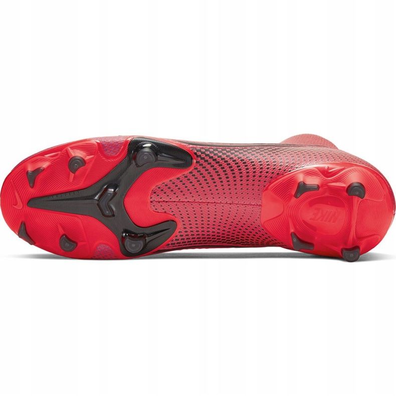 Nike Mercurial Superfly 7 Academy FG / MG M AT7946 606 soccer shoes navy blue red 2