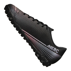 Nike Vapor 13 Academy Tf Jr AT8145-010 shoe black black 1