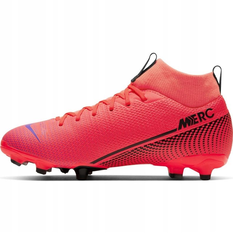 Nike Mercurial Superfly 7 Academy FG / MG Jr AT8120-606 soccer shoes red red 2