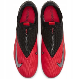 Nike Phantom Vsn 2 Academy Df FG / MG M CD4156-606 football shoes red red 1