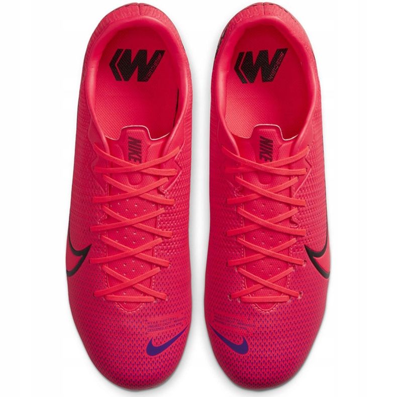 Nike Mercurial Vapor 13 Academy FG / MG M AT5269-606 soccer shoes red red 1 Nike Mercurial Vapor 13 Academy FG / MG M AT5269-606 soccer shoes red red 1