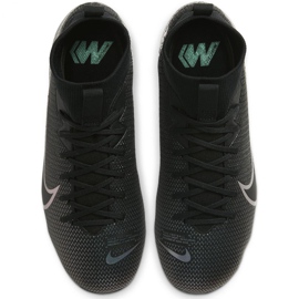 Nike Mercurial Superfly 7 Academy FG / MG Jr AT8120-010 football shoes black black 1