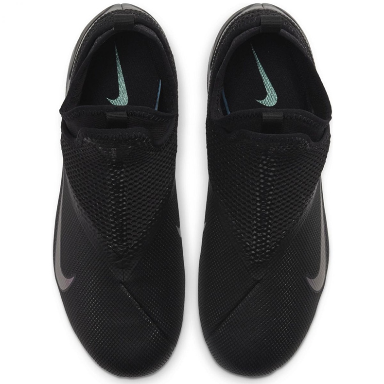 Nike Phantom Vsn 2 Academy Df FG / MG Jr CD4059-010 football shoes black black 1