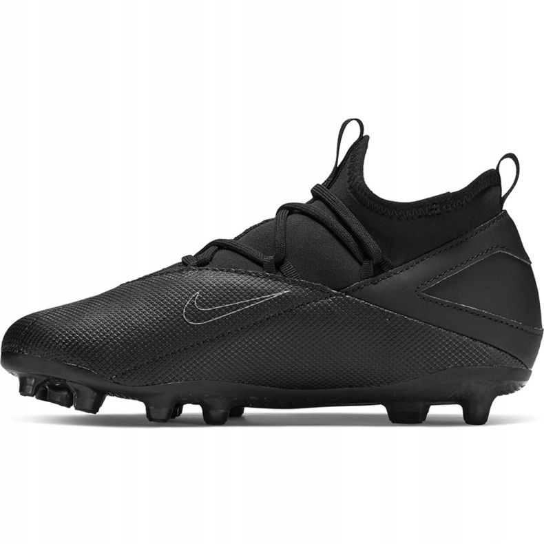 Nike Phantom Vsn 2 Club Df FG / MG Jr CD4061-010 football shoes black black 2