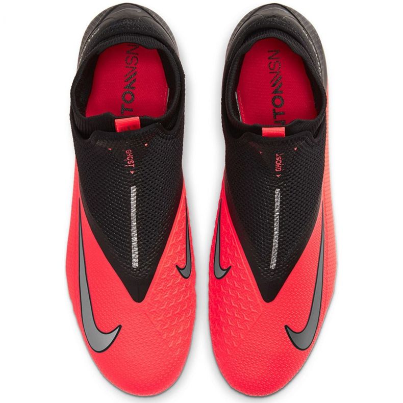 Nike Phantom Vsn 2 Pro Df Fg M CD4162-606 soccer shoes red red 1