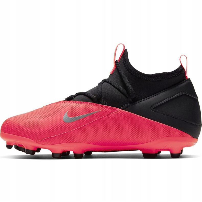 Nike Phantom Vsn 2 Club Df FG / MG Jr CD4061-606 football shoes red red 2