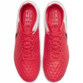 Nike Tiempo Legend 8 Pro Fg M AT6133-606 soccer shoes red oranges and reds 1