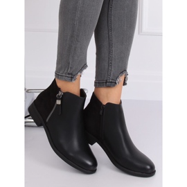 Black Chelsea boots for women B0-350 Black 2